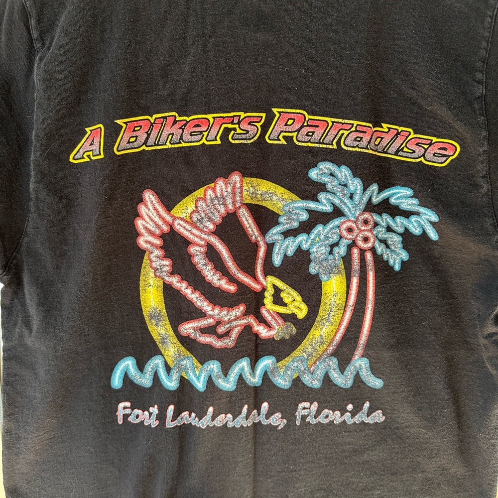 Harley Davidson Florida Fort Lauderdale tshirt - Picture 2 of 8